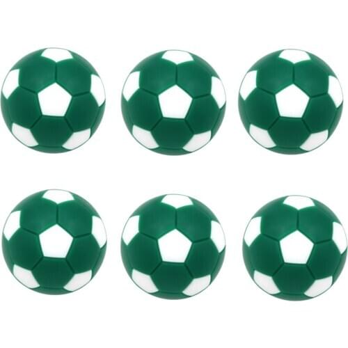 6pcs Tabletop Foosball Family Table Football Soccer Ball Game Accessories