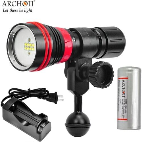 Archon W32R D26VR 2000 Lumen White and red LED Scuba Diving Underwater Photography Video Light