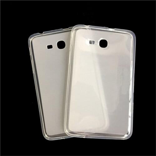 For Samsung Galaxy Tab 3 Lite 7.0 SM T110 T111 Tablet case Simple Soft TPU back Cover For Galaxy Tab 3 Lite 7.0 + Pen
