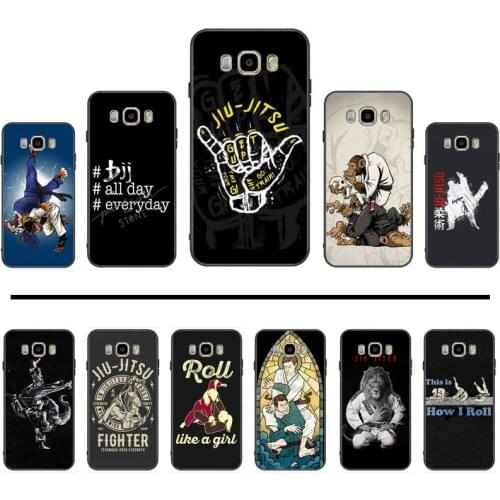 Jiu Jitsu Judo BJJ Brazilian Shell Phone Case For Samsung Galaxy J2 J4 J5 J6 J7 J8 2016 2017 2018 Prime Pro plus Neo duo