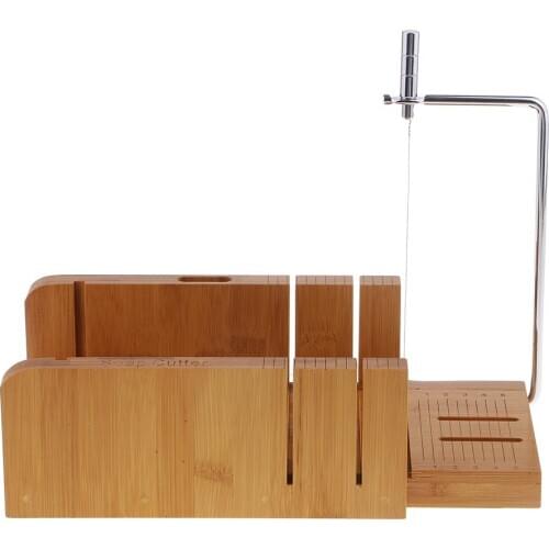 Wooden Soap Cutter Loaf Mold Soap Cutting Tools with Planer & Wire Cutter