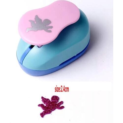 1"-3" angel punch perforadora de papel hole punch paper cutter cortador de papel de scrapbook furador de papel furador eva