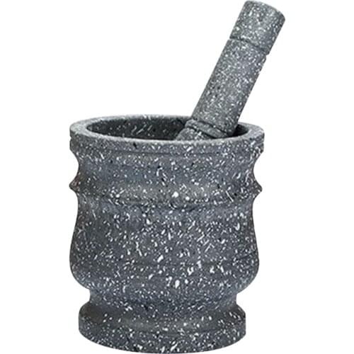 Granite Pestle & Mortar Set Stone Herb Spice Grinder Solid Grinder Cooking Set