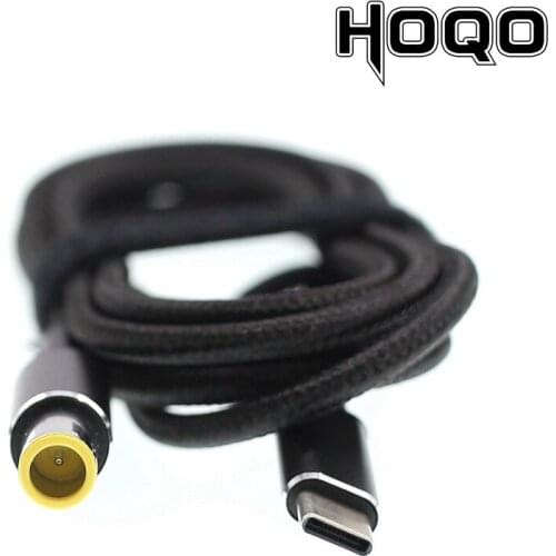1.8m Nylon braided sheath PD Charge cable ,Type-C To 7.9x5.4mm Quick Charging Cable PD Power Adapter Charger Cable 5A 100W