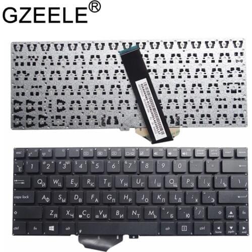 GZEELE NEW for ASUS X102BA X102 X102B RU russian keyboard black without frame