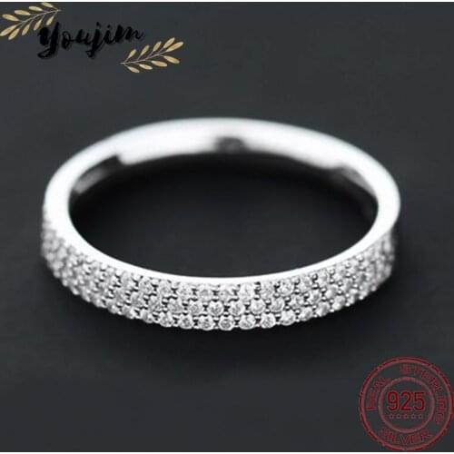 New style zircon 925 silver ring women light luxury fashion gift Monaco exquisite jewelry