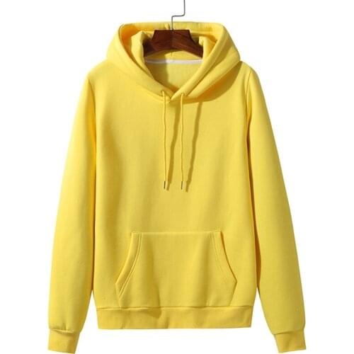 PARKLEES 2021 Autumn Cotton Hoodie Men Oversize Casual Warm Harajuku Streetwear Loose Stylish Solid Unisex Hoodies 13+ Colors