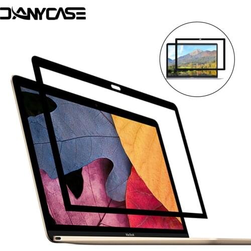 Frame Screen Protector For New MacBook Air 13 inch 2020 Retina Pro 15 Anti-Scratch Guard Cover Film For Apple MacBook Pro 13