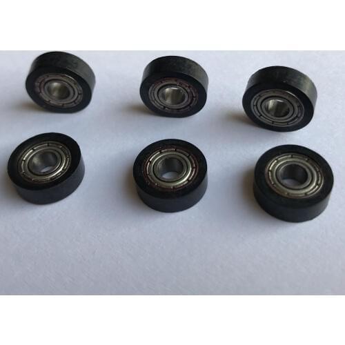 6pcs/lot) Fuji rubber bearing/Support Shaft 31K1111400 for Frontier350/355/370/375/390 minilabs,brand new