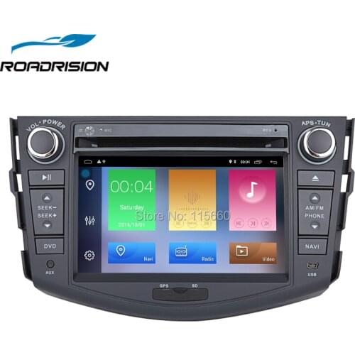 RoadRision 2Din Android 8.1 Car DVD Multimedia Player for Toyota RAV4 Audio Video Stereo GPS Navigation Auto Radio RDS Wifi BT