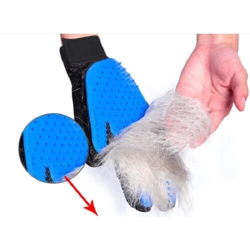 Silicone Pet Dog Hair Brush Comb Glove For Pet Cleaning Massage Grooming Supply Glove Cleaning Cat Hair Glove Accessoies