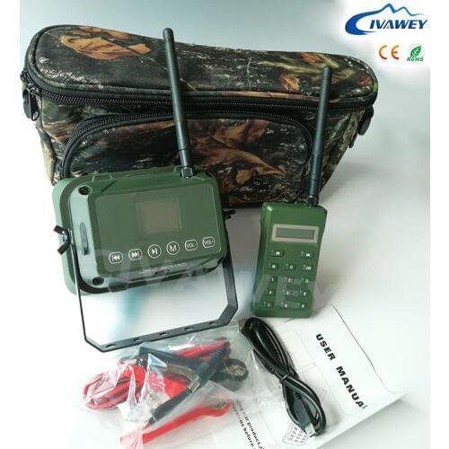 Mid-east design 60W speaker + Remote controller 323 voice hunting bird caller with timer on/off hunting decoy goose duck decoy