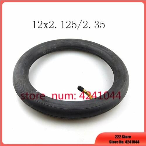 High-quality Inner Tube Size 12 x 2.125 / 2.35 Bent Angle Valve Stem tube for Schwinn Tricycle Roadster 12" Bike tube