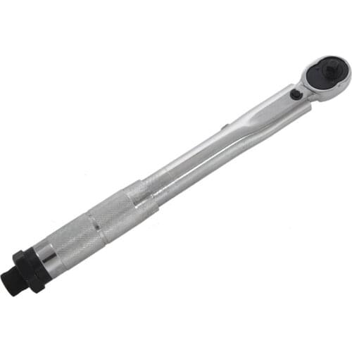 1/4 inch Drive Torque Wrench Tools with Case Foot Pound 5-25NM Drive Click Adjustable Hand Spanner Ratchet Wrench Tool