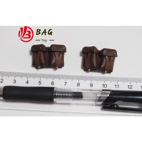 1/6 of the Female Action Figures model Alert Line AL100032 Soviet Union Medic Mosin-Nagant Bullet Bag genuine leather