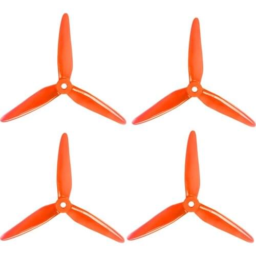 2Pairs DALPROP SpitFire T5148.5 5148 3-Paddle Propeller Props CW CCW Brushless Motor Propeller for FPV Racing Drone