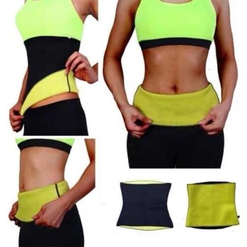 2pc/lot Slimming Waist Belts Neoprene Body Shaper Corsets Cincher Trainer Promote Sweat Bodysuit Fitness