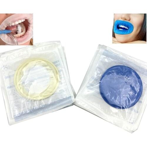 5Pcs Rubber Dam Dental Mouth Opener Intraoral Cheek Retractors For Surgery O Shape Dental Materials