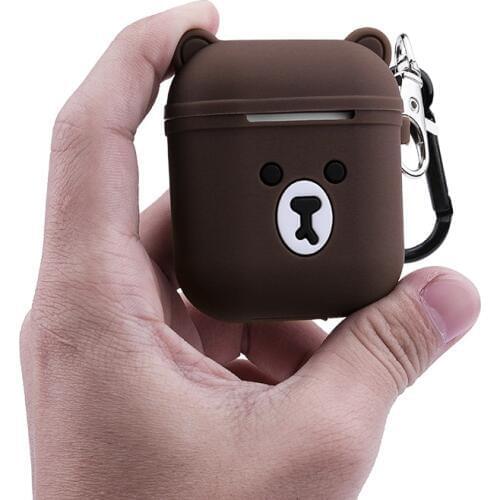 Earphone case for airpods 2 case Soft Silicone For AirPods Wireless Charging Box For AirPods 1 2 Box air pods protective case