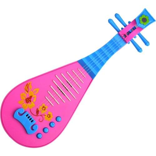Kids Electric Pipa Musical Instruments Guitar Toys Developmental Sound Gifts