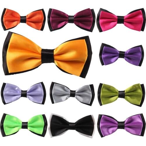 Bowtie men formal necktie boy For Mens Fashion business wedding bow tie Male Dress Shirt krawatte legame gift Two-Color