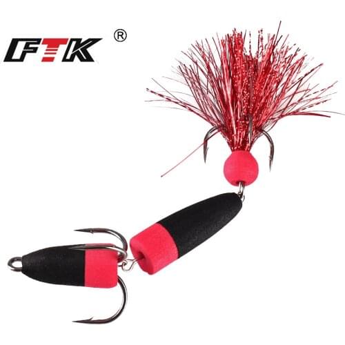 FTK Mandula Hot Sale Fishing Lure Size S M Soft Lures Foam Bait Swimbait Wobbler Bass Pike Lure Insect Artificial Baits Pesca
