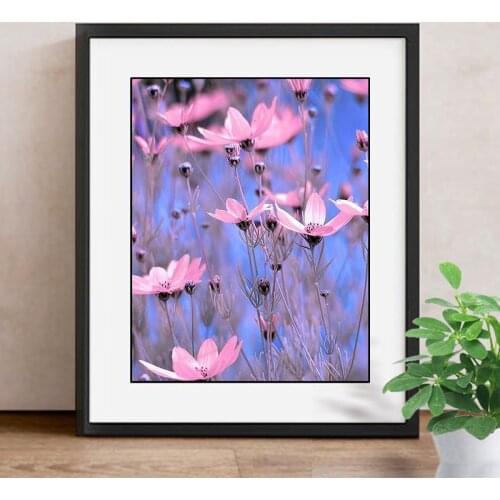 5D DIY Diamond Mosaic Flowers Full Drill Square Home Decor Picture Of Rhinestone Diamond Embroidery Daisy Painting