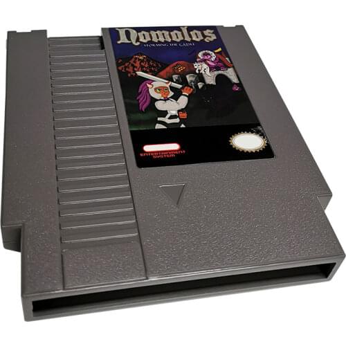 Nomolos-Game Cartridge For NES Console 72 Pins 8bit Single card