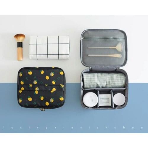 Cosmetic Storage Bag Portable Large-Capacity Waterproof Female For Business Trip Hygiene Gift Home Office Organizer Accessorries