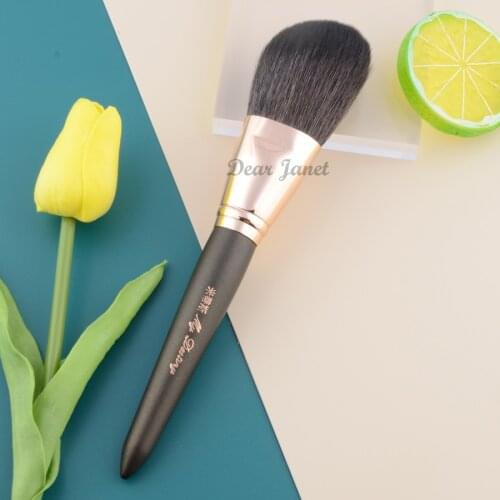 My destiny 1pc Big size Angled Powder makeup brush Goat hair Blusher sculpting shadow Face Make up brush cosmetic tool 026