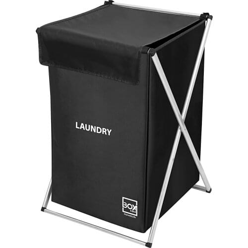 Foldable Dirty Laundry Basket Organizer Printed Collapsible One Grid Home Single Hamper Sorter Laundry Basket Large Bathroom Box