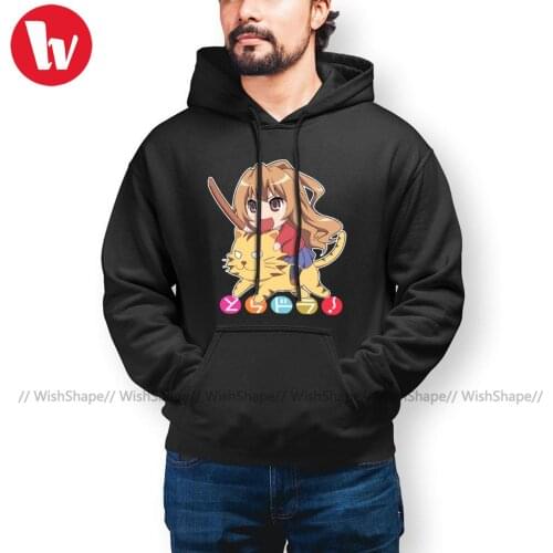 Stylish Kuroko No Basket Hoodies Toradora Hoodie Long Cotton Hoodies Autumn Streetwear Pullover Hoodie