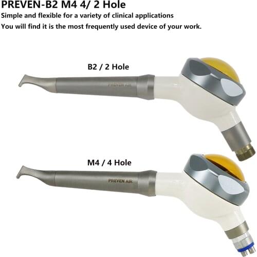 Dental Air Polisher Prophy jet Hygiene Air flow style Handpiece B2 M4 4/2 Holes