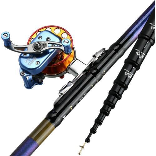 Carbon Front-end Fsihing Rod Three Positioning Fsihing Pole Super Hard 28 Tone Pole Hand Olta with Reel Sets 4.5m 5.4m 6.3m 7.2m