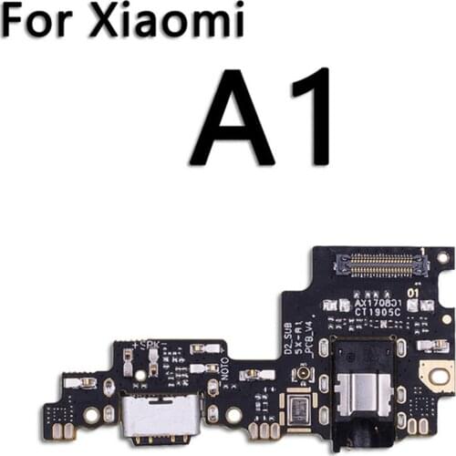 USB Charger Board Port Connector Mic PCB Dock Charging Flex Cable For XIAOMI A1 / 5X