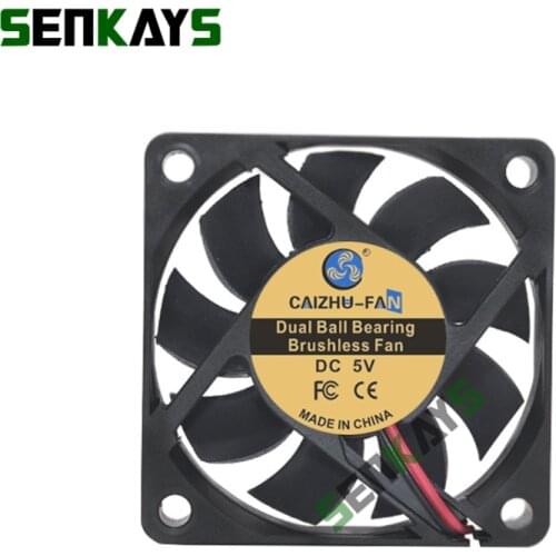 Dual Ball Bearing DC 5V 12V 24V 60mm 6015 DC Fan 60x60x15mm 6cm Cooling Cooler Fan Computer PC CPU Case Cooling Fan Power Suppl