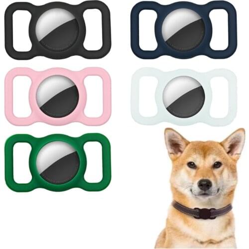 Protective Case for Airtag Holder for Airtag Protector Case Pet Dog Cat Collar and Childrens School Bag Anti-Lost