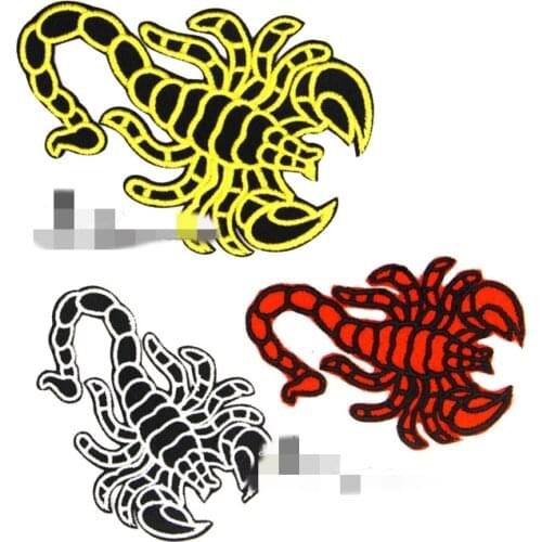 3pcs Scorpions Rock Band Patch Strmcwby Embroidery Patches For Clothing DIY Iron On Patches Giy Shoes Cothes