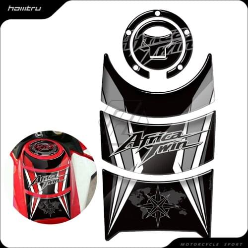 3D Resin Motorcycle Tank Pad Protector Case for Honda Africa Twin 2016-2019