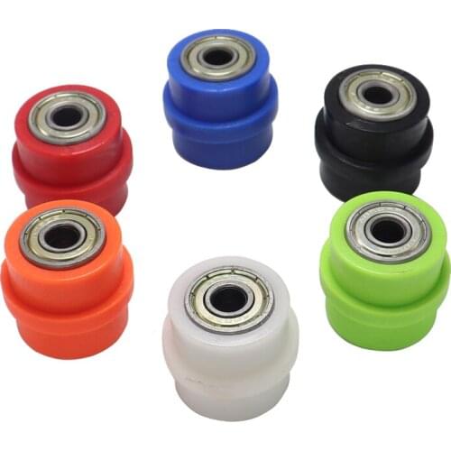 8mm 10mm Bike Roller Tensioner Chain Drive Wheel Sliding Pulley Guide for Enduro Street Motorcycle Motocross ATV Crf Cr xr Yz Wr