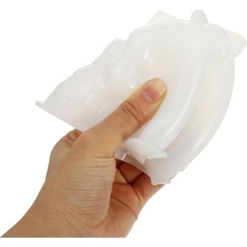 Halloween Party Accessories 3D Skull Silicone Mold for DIY Handmade Craft Candle Making Mould