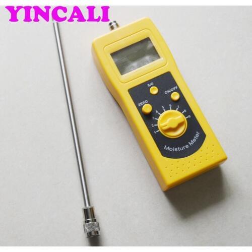 Fast Shipping Coal Moisture Meter DM300S High Precision 4 digital LCD High Frequency Coal Slag Coal Powder Moisture Analyzer