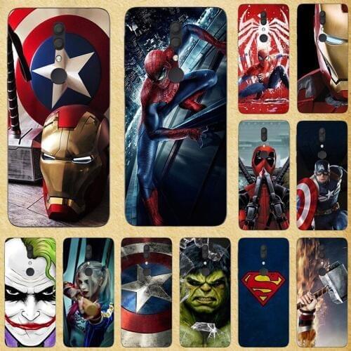 Super Hero Phone Case Cover for Alcatel 1X 5059D 5059X 2018 Case Back Phone Cover For Alcatel 1X 2019 5008Y Bags Shell Fundas