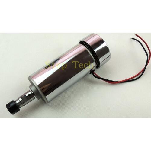 CNC 400W DC12-48V Spindle motor, 48V-12000r/min, 0.4KW spindle motor for CNC milling machine+ 1pcs ER11 Collect