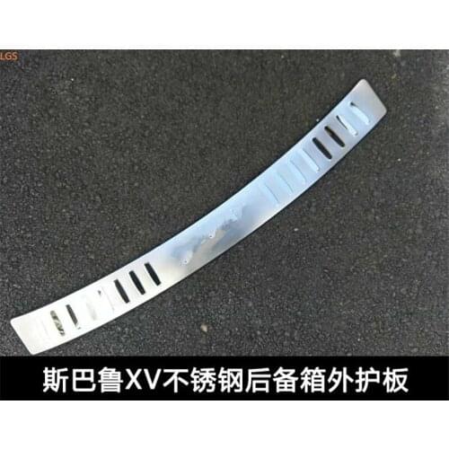 For Subaru Outback 2010-2014 High-quality stainless steel Trunk threshold Scratch protection Car styling