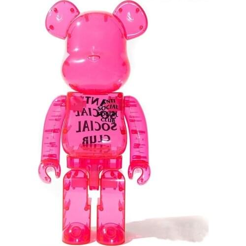 Bear@bricklys 28cm 400% Bearbricklys Pvc Action Figures Acs God Of Wealt Dolls Decoration Models Friends Toys Christmas Gifts