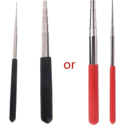 Jewelry Mandrel Stick Stainless Steel Measuring Size Wrapping Wire Making Tools