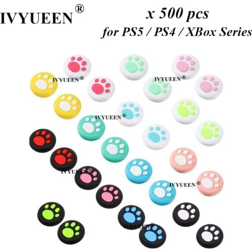 IVYUEEN 4 pcs Claw Silicone Analog Thumb Grips for Nintend Switch PRO Controller Stick Caps for NS PRO Joystick Grip Cover