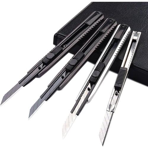 Art Knife Wallpaper Knife 30 Degree Portable Paper Cutting Stainless Steel Blade Engraving Knife Student Handmade Tools