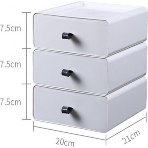Jewelry Organizer, Ring, Necklace, Earring Display Stand, Drawer Type Dressing Table Storage Box Makeup Organizador